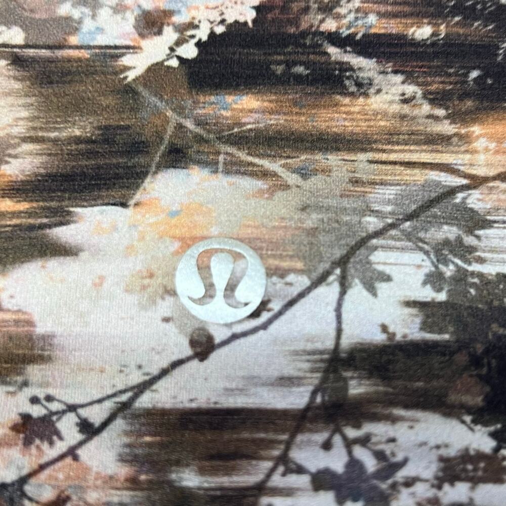 Lululemon Align High Rise Pant 25 Abstract Floral Camo Leggings Women Size 6 - Picture 5 of 6